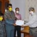 Dulloo awards Health Deptt’s Ambulance driver for his exemplary services during COVID-19 pandemic