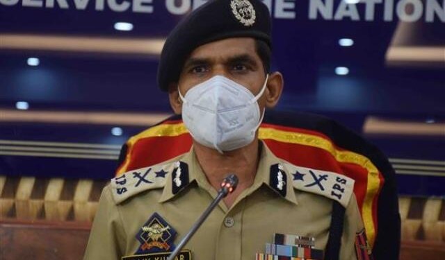 Srinagar district not militancy free, militants getting killed before setting up base: IGP Kashmir Vijay Kumar