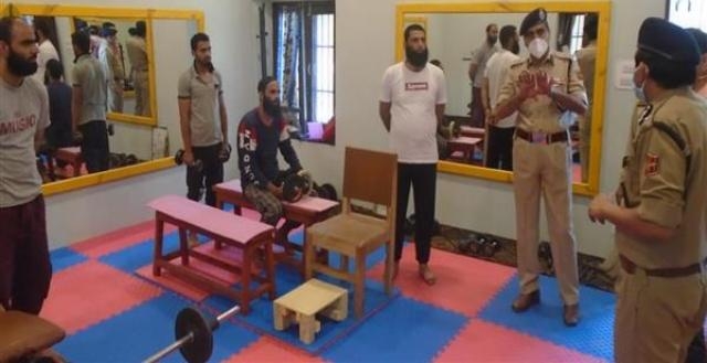 DGP Prisons visits Central Jail Srinagar Takes stock of security arrangements at the jail