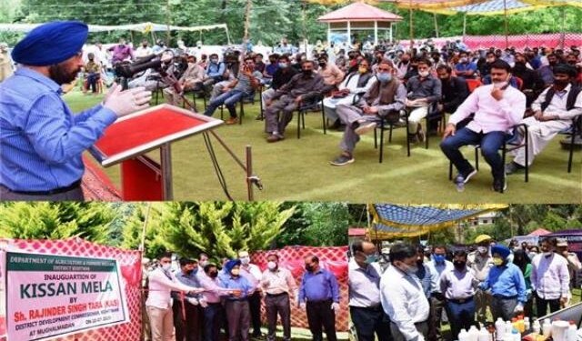 DDC Kishtwar inaugurates Kisan Mela, distributes 300 KCC Cards