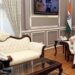J-K Lieutenant Governor calls on Defence Minister Rajnath Singh in Delhi