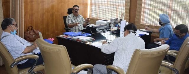 Navin chairs NMSA, NeGP-A Committees meeting Rs 3703.17 Lakh approved for the year 2020-21 under NMSA, NeGP-A