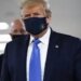 Trump wears mask in public for first time during pandemic