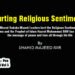 Hurting Religious Sentiments