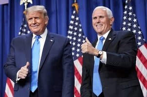 America needs four more years of Trump : Pence