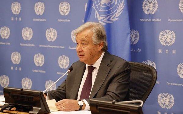 UN chief calls for ‘positive’ settlement of Kashmir issue, evades comments on demography charter