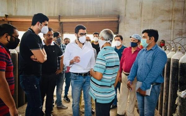 CEO ERA conducts extensive inspections of medical Oxygen supplying installations in Jammu