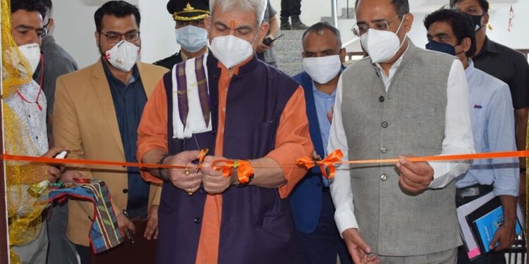 Back to Village 3Lt Governor Manoj Sinha inaugurates Gujjar & Bakarwal Hostel Library at Shirmal, Shopian