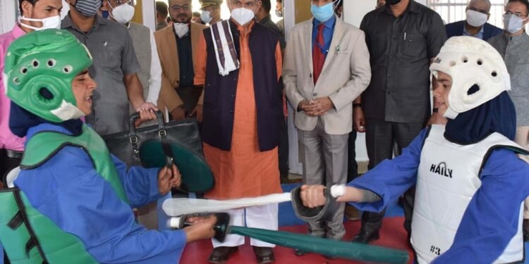 Back to Village 3Lt Governor inaugurates Youth Recreational Centre at Shirmal, Shopian