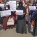 Skims : Female Nursing Staff Stages protest against Three-Tier Shift System