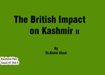 The British Impact on Kashmir (II)