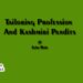 Tailoring Profession And Kashmiri Pandits