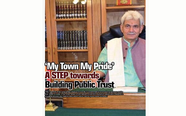 ‘My Town My Pride’A STEP towards Building Public Trust
