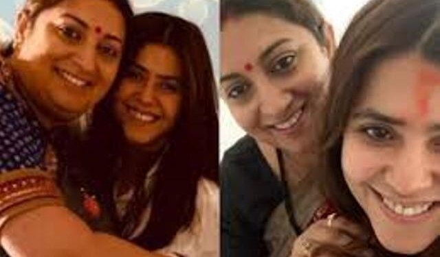 Ekta Kapoor wishes for BFF Smriti Irani’s speedy recovery from COVID-19; says ‘My bestie pls kick corona out’
