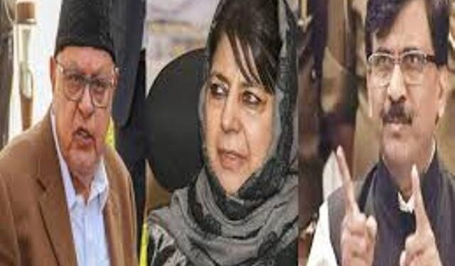 Mehbooba Mufti should be arrested and sent to Andaman for 10 years: Sanjay Raut