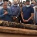 Watch: Ancient Egyptian Mummy Coffin Opened For The First Time in 2,500 Years, Internet Freaks Out