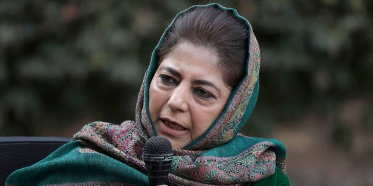 Country will run on Constitution, not BJP’s manifesto: Mehbooba in first presser after release