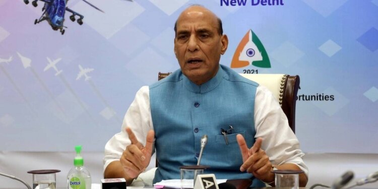 Pakistan, China creating border dispute under a mission: Rajnath Singh