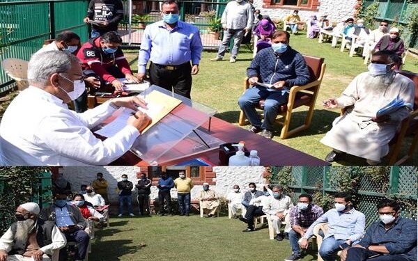 Admin working tirelessly for people’s welfare in J&K : Advisor Khan
