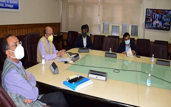 Chief Secretary chairs 22nd meeting of JKEDI’s Governing Body