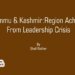 Jammu & Kashmir:Region Aching From Leadership Crisis