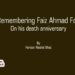 Remembering Faiz Ahmad FaizOn his death anniversary