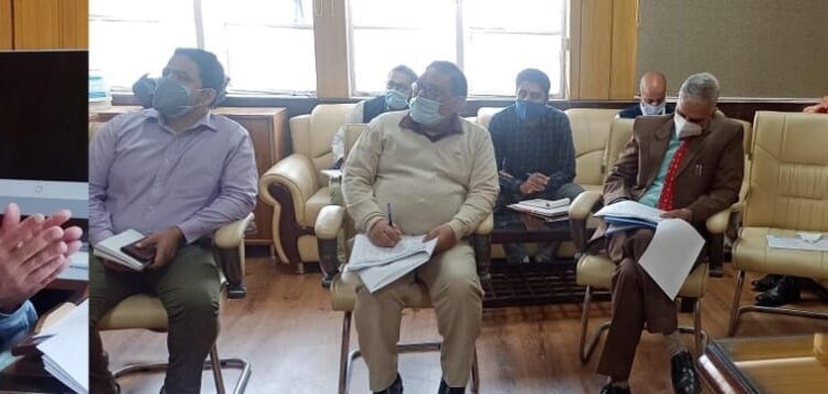 Advisor Bhatnagar reviews performance of Higher Education Department