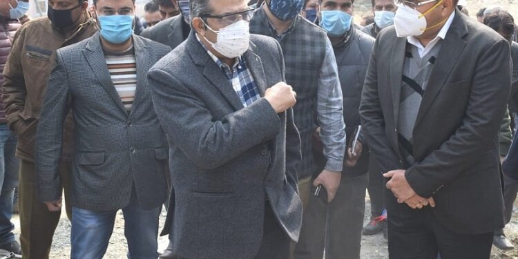 Advisor Baseer Khan takes stock of preparedness of DMCs along National Highway