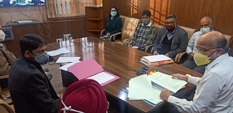 CS reviews status of sports infrastructure in J&K