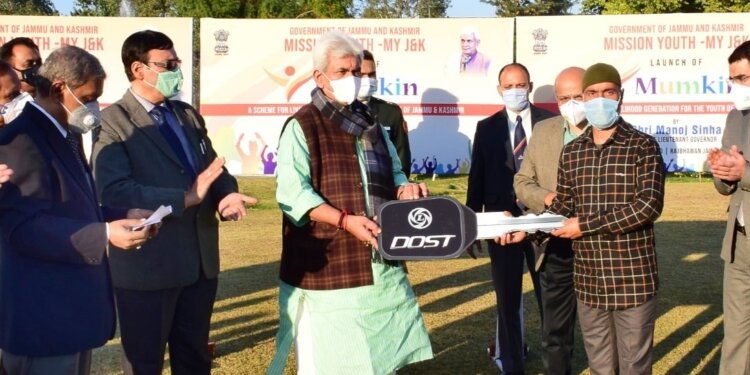 Decisions taken in the Youth Engagement and Outreach Conference given shape; Lt Governor dedicates Customized Livelihood Programme “MUMKIN” for Transport Sector to youth “We are on a mission to Uplift, Mentor and provide Sustainable Livelihood to Youth of Jammu Kashmir”: Lt Governor