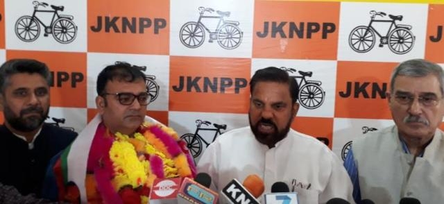 BJP leader’s son joins JKNPP in Jammu