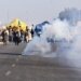 Farmers’ protest : Delhi Police fire tear gas shells to disperse farmers at Singhu border