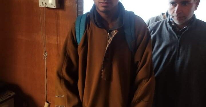 Sopore Police Trace Out The Missing Boy.