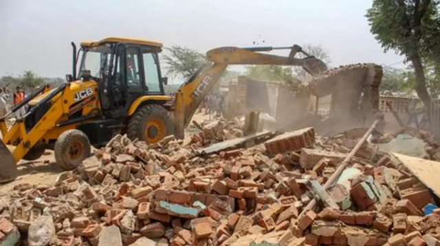 Anti- encroachment drive at Shalimar