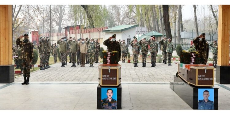 ARMY PAYS TRIBUTE TO ITS BRAVEHEARTS