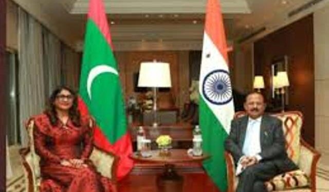 NSA Doval holds bilateral talks with Maldivian Defence Minister