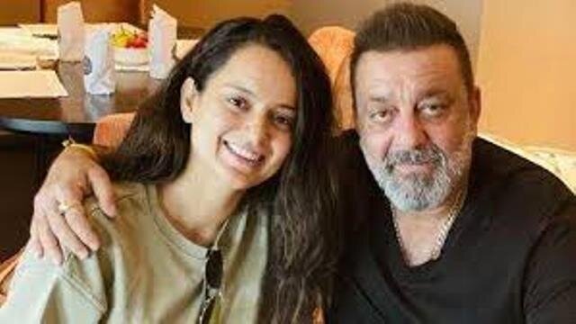 Kangana Ranaut meets Sanjay Dutt in Hyderabad to check on his health: ‘Surprised to see him look even more handsome’