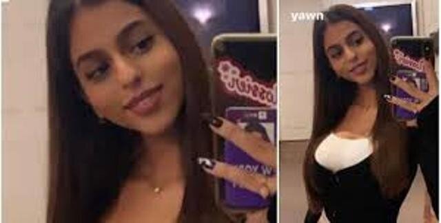 Shah Rukh Khan’s daughter Suhana aces the mirror selfie, see here