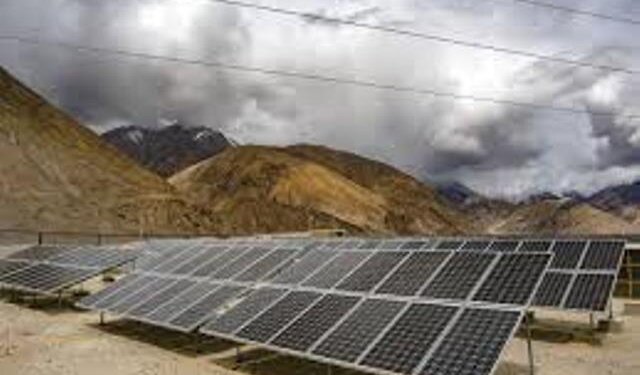 Ladakh gets largest solar project at Leh IAF station