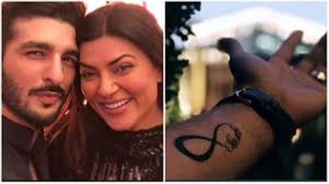 Sushmita Sen’s boyfriend Rohman Shawl tattoos her name on his arm, says ‘the ink isn’t permanent, love is’