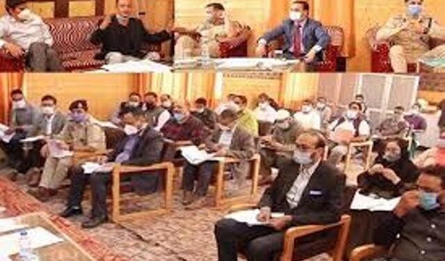 DEO B’la  reviews various measures regarding DDC, Panchayat By-Elections