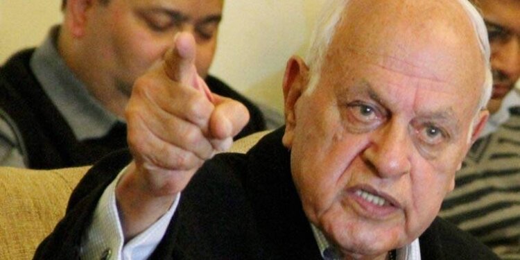 We are not Nation’s Enemy ,We are enemies of BJP: Farooq Abdullah