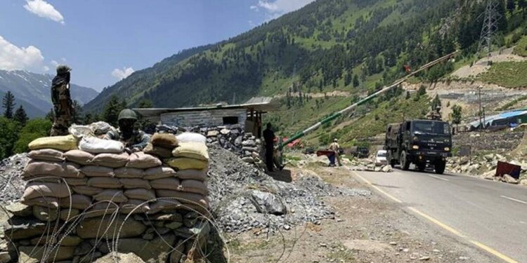 No train via Punjab, Army took road, stocked winter supplies