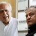 ‘He has hurt sentiments of party workers’: Ashok Gehlot hits out at Kapil Sibal