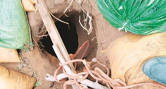 Six tunnels on Jammu border in four years : walkway, air pipes