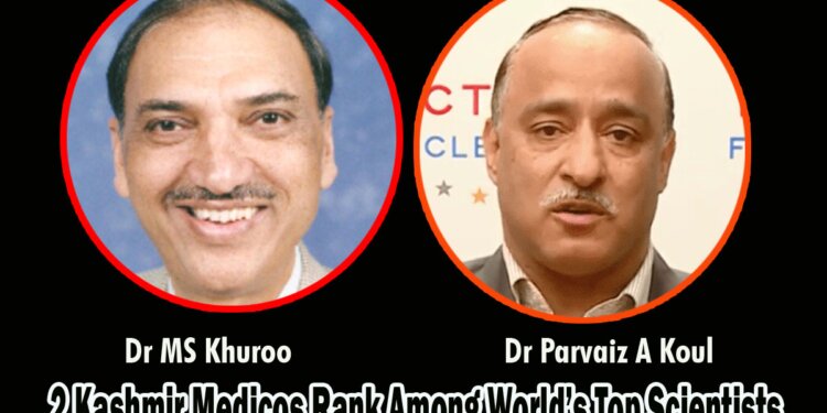 2 Kashmir Medicos Rank Among World’s Top Scientists.
