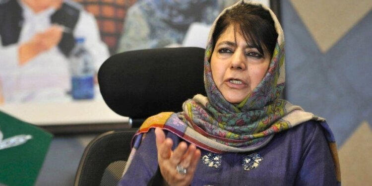 If you can talk to China, why not Pakistan, says Mehbooba Mufti