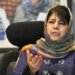 If you can talk to China, why not Pakistan, says Mehbooba Mufti