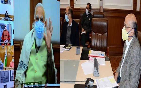 PM holds 33rd PRAGATI video-conference with Chief Secretaries