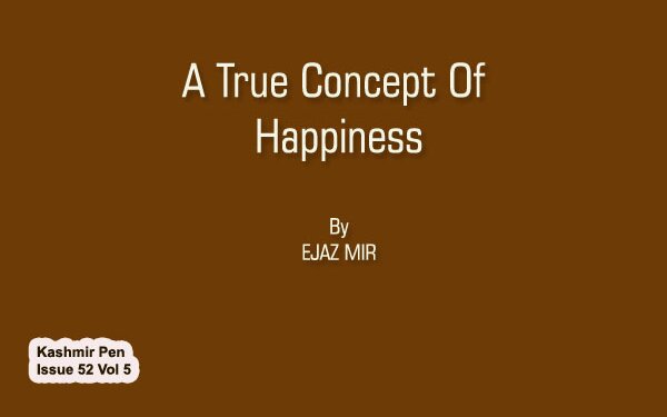 A True Concept Of Happiness